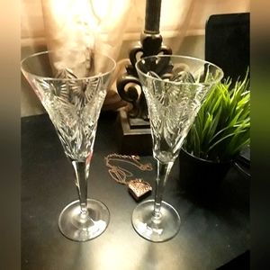 Waterford Crystal Champagne Flutes (Bows)